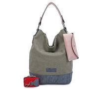 Fritzi aus Preußen Izzy07 Olga Canvas Bolsa de hombro 27 cm marrón