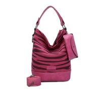 Fritzi aus Preußen Izzy07 Olga Hobo Bag Zebra Pink