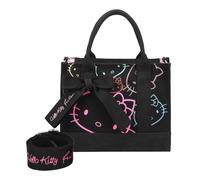 Fritzi aus Preußen Izzy09 Canvas Hello Kitty Shopper Black Cat