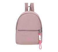 Fritzi Backpack Lea Grey Mujer Mochila Nailon Cremallera Bolsillo Interior Compartimentos Mochila Urbana Bolso Ligera Uso Diario Ocio Viajes 25 x 29 x 10 cm, Gris