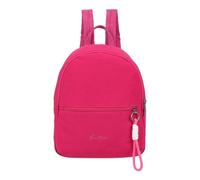 Fritzi Backpack Lea Pink Mujer Mochila Nailon Cremallera Bolsillo Interior Compartimentos Mochila Urbana Bolso Ligera Uso Diario Ocio Viajes 25 x 29 x 10 cm, Rosa
