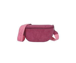 Fritzi Bum Vintage True Berry Crossbody Marsupio Donna Ecopelle Vegan Borsa a Tracolla per Festival e Città 12 x 29 x 9 cm, Rosa Berry