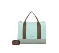 Fritzi Canvas Tote Bag Canvas Lime Shopper Bolso Shopper Grande de Mezcla Algodón Mujer Tote Bag Vegano con Correa para Ciudad Festival Playa 29,5 x 40 x 14 cm, Menta Salvia