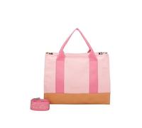 Fritzi Canvas Tote Bag Uni Shopper - Bolso de mano para mujer (29,5 x 40 x 14 cm), color negro, rosa, naranja, morado claro, menta, salvia, azul, rosa, verde, lila, pastel menta, marrón, rosa, beige