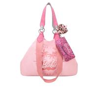 Fritzi Izzy Medium Malibu Denim Limited Barbie Shoulder Bag Sweet Rose bolso mujer denim reciclado bolso hombro viajes compras ciudad cierre presión bolsillo interior 30 x 43 x 16 cm, Rosa