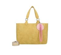 Fritzi Izzy Vintage Light Curry bolso shopper mujer piel sintética bolso hombro bolso ciudad festival shopper grande vegano estuche extraíble cordón desmontable acabado vintage 29 x 42 x 15 cm, Curry