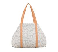 Fritzi Simply Shopper Leo Canvas - Bolso de mano para mujer (29 x 44 x 16 cm), diseño de leoprint, color rosa, verde oliva, beige, beige