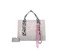 Fritzi Tote Bag Limited Summer Leo Sand Canvas Mezcla Algodón Mujer Shopper Vegano Verano Ciudad Playa Bandolera Desmontable 14 x 39 x 29 cm, Sand