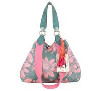 Fritzi aus Preußen Fritzi x Frida Kahlo Limited Bloom Bolso 43 cm azul petróleo