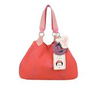 Fritzi x Frida Kahlo Izzy Medium Limited Kolibri Canvas Grapefruit bolso shopper mujer canvas bolso hombro bolso viaje compras ciudad cierre botón presión asas resistentes 30 x 43 x 16 cm, Naranja