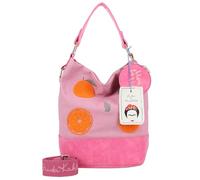 Fritzi x Frida Kahlo Izzy07 Limited Canvas Hobo Bag bolso hobo mujer bolso hombro bolso diario trabajo universidad cierre magnético canvas 37 x 27 x 17 cm - Turquesa, Rosa, Lila, Beige, Verde