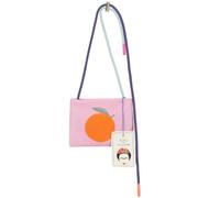 Fritzi x Frida Kahlo ME Limited - Bolso bandolera para mujer, color naranja, con cremallera, compartimento interior, bolsillo ajustable, para el día a día, viajes, ocio, 17,5 x 24 x 1 cm, color rosa