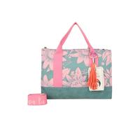 Fritzi aus Preußen Fritzi x Frida Kahlo Limited Bloom Bolsa de hombro 40 cm azul petróleo