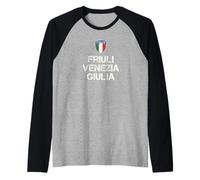 Friuli Venezia Giulia Military Camiseta Manga Raglan