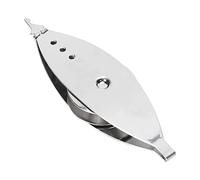 Frivolité de Aguja de Metal Plateado para Encaje DIY, Herramienta Artesanal para Hacer Encajes a Mano