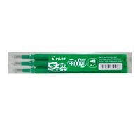 Frixion Ball - Set De 3 Recargas - Verde - Punta Media | Pilot