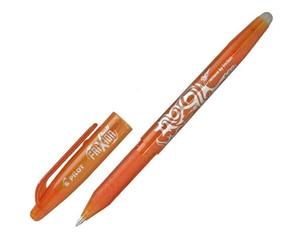 Frixion Naranja Pilot Bolígrafos - Borrable 0.7mm Punta BL-FR7 (Paquete de 3)