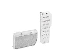 Frizione Auto Pedale Frizione Para Accord Para Civic Para CRX Para Del Para Sol Pedales Coche Coche De Carreras Reposapiés Acelerador Estribo Freno Embrague Pedal Copripedali(For AT Car)
