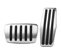 Frizione Auto Pedale Frizione Para Chevrolet Para Cruze Para Equinox Para OPEL Para Mokka Para ASTRA Para JInsignia Para Saab 9-3 Pastillas Pedal Freno Gas Copripedali(Steel NO Clip 2pc AT)