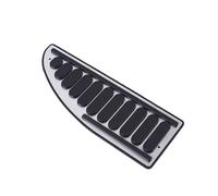 Frizione Auto Pedale Frizione Para Ford Para Focus Para ST Para Fiesta Para Mondeo Para Fusion Para Kuga Para Escape Para Mustang Para SMAX Reposapiés Goma Acero Inoxidable Pedal Copripedali