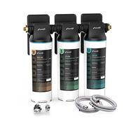 Frizzlife TW10 - Sistema de filtro de agua para debajo del fregadero, elementos certificados NSF/ANSI 53 y 42, reduce el 99.99% de plomo, cloro, cloramina, fluoruro, mal sabor y olor, conexión directa