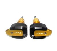 FRKXQVPZL Carrete De Balancín para Y&AMA&HA FZ1 FZ6 FZ8 FAZER FZ 1 FZ 6 8 Marco Protección contra Caídas Motocicleta Protector Carenado Deslizante Almohadilla Protectora Antichoque(Gold13)