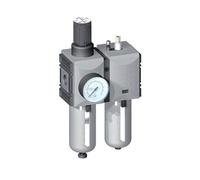 FRL 2 Partes G3/4'' 12000l/min 0.5-8.0bar/7-116psi Semi-Automático Policarbonato Futura 4