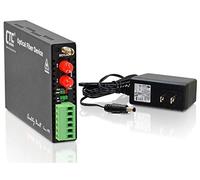 FRM220-SERIAL-ST015 - RS-232, RS-485, RS-422 sobre convertidor de medios de fibra monomodo, 15 km, conectores ST
