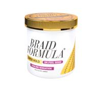 Frmula de trenza Dr. Feel Good Super Hold 35.2 Fl.oz. | rbol de t infundido para dar un alisado de sensacin de enfriamiento con un alto brill