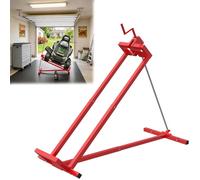 Froadp Gato de Elevación para Cortadora de Césped 400KG Cortacéspedes Autotransportados Tractor Elevador Inclinación 45° Dispositivo de Elevación Ajustable Telescópica Plataforma