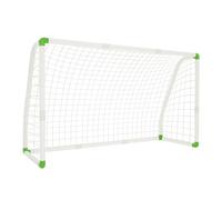 Froadp Portería de Fútbol y Balonmano de PVC - Profesional Con Red, Resistente a la Intemperie, Para Ejercicios de Entrenamiento (245 x 155 cm)