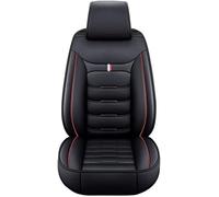 FROBEA Fundas Asientos Coche para VW Arteon/VW Arteon R R-Line TSI, Cuero Impermeable Protección de Asiento Delantero y Trasero Fundas de Asiento Coche, Accesorios para Coche,Standard_Set-B_Black_Red