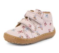 Froddo Barefoot First Step G2130369 - Zapatos descalzos para niña con mariposas, rosa, 25 EU