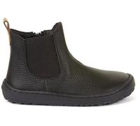 Froddo Chelsea G3160237 - Botas descalzas (napa y forro polar y cremallera), color rosa, Negro , 30 EU