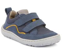 Froddo G3130271-19 Zapatos infantiles unisex de piel natural azul marino con cierre de , planos, cómodos, suela elástica, transpirables, ligeros, azul marino, 23 EU