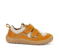 Froddo Mega G3130260 - Zapatillas flexibles de piel con ribete de malla, naranja, 32 EU