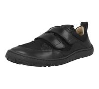 Froddo Mega G3130260 - Zapatillas flexibles de piel con ribete de malla, Negro , 26 EU