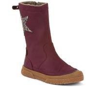 Froddo Pulse Tex Star Boots - Botas de lana, burdeos, 40 EU