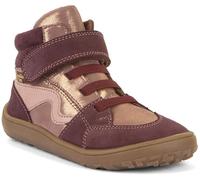 Froddo Zapatillas de piel con tiras de de media altura + membrana TEX + incrustaciones textiles a elegir el color s.A G3110265, Burdeos Gold, 36 EU