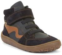 Froddo Zapatillas de piel con tiras de de media altura + membrana TEX + incrustaciones textiles a elegir el color s.A G3110265, azul oscuro, 34 EU