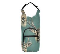 FRODOTGV Beauty Deer Faces - Soporte para botella de agua aislado de varios tamaños, para senderismo, se adapta a botellas de 20/24/32/40 onzas