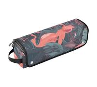 FRODOTGV Bolsa de viaje extraíble para herramientas de pelo caliente, organizador de accesorios de peinado para mujeres, para planchas planas, alisadores, rizadores, ilustración de melocotón y