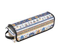 FRODOTGV Bolsa de viaje para mujer, diseño de girasoles, abejas, gnomos, rizadores, bolsas de almacenamiento impermeables con alfombrilla de hierro para planchas planas, alisadores, Ilustración