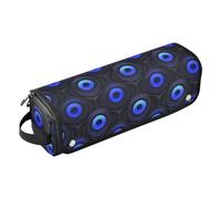 FRODOTGV Bolsa de viaje portátil para mujeres y alfombrilla resistente al calor con cremallera de doble capa para planchas planas, alisadores, divertido tren de vapor bronce, Obsidiana blanca con