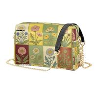 FRODOTGV Bolso cruzado de hombro para mujer, capacidad de 2,5 L | Durables - Edredón de piel sintética con múltiples bolsillos, manos libres, para llevar al trabajo, turismo, prado