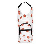 FRODOTGV Cherry Sling Bag - Soporte aislado para botellas de agua para senderismo, se adapta a botellas de 20/24/32/40 onzas