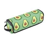 FRODOTGV Dachshund Dreams Of A Bone - Bolsa de viaje para mujer, organizador de herramientas de peinado extraíble y tapete resistente al calor con cremallera para planchas planas, herramientas