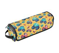 FRODOTGV Estuche de viaje 2 en 1 con cuerda a rayas azul marino y acuarela oceánica para mujer, gran capacidad, bolsas planas abiertas con alfombrilla resistente al calor para planchas planas