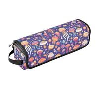 FRODOTGV Flamingo Christmas Pink Hot Hair Tools Bolsa de viaje para mujer, bolsas planas abiertas portátiles y alfombrilla resistente al calor con cremallera para alisador y secador de pelo plano