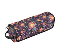 FRODOTGV Flamingo Christmas Pink Hot Hair Tools Bolsa de viaje para mujer, bolsas planas abiertas portátiles y alfombrilla resistente al calor con cremallera para alisador y secador de pelo plano